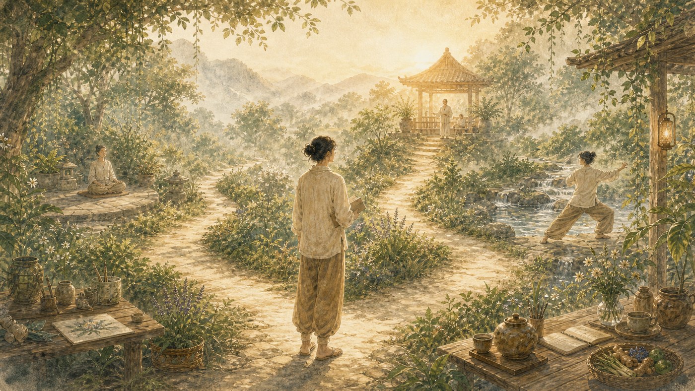 Original Plearnprai watercolour for 14 · Choosing Care and Asking for Help