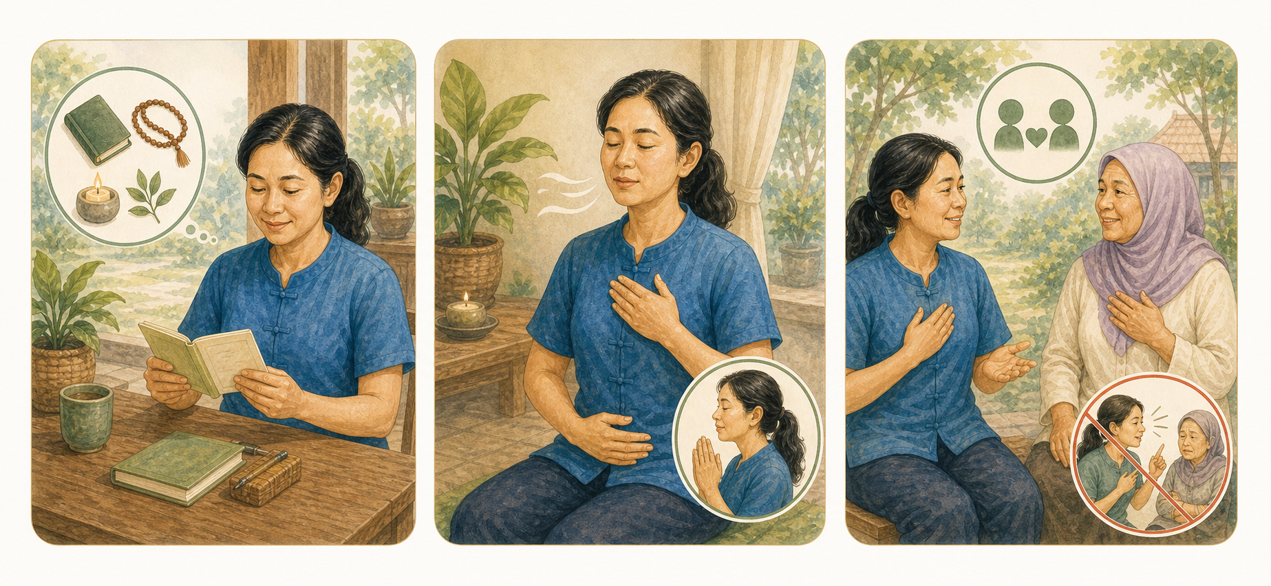 ภาพประกอบคู่มือ อสม. รู้ธาตุ รู้ตัว ดูแลได้