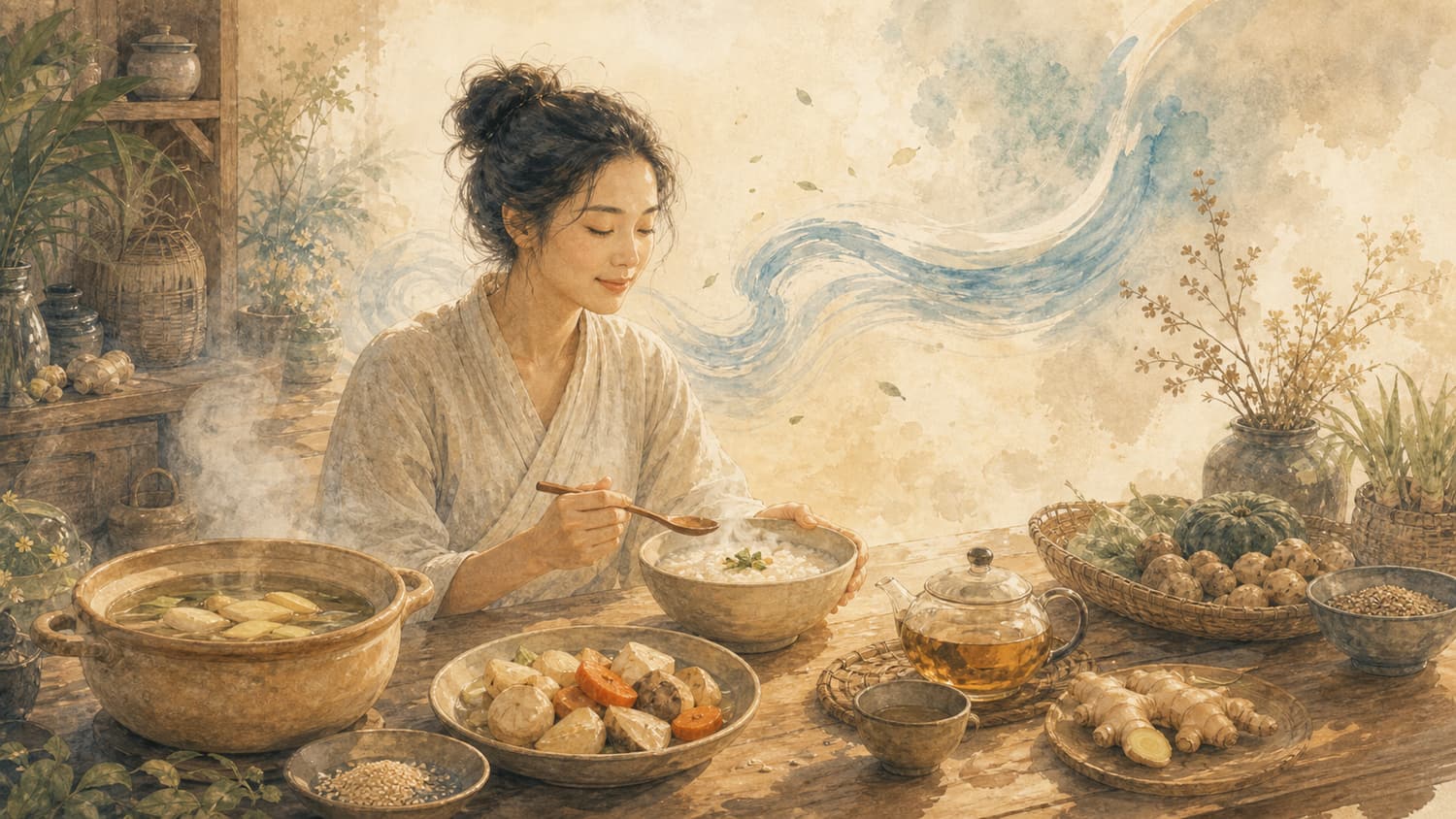 ภาพประกอบบทที่ 4 อาหารสำหรับคนธาตุลม