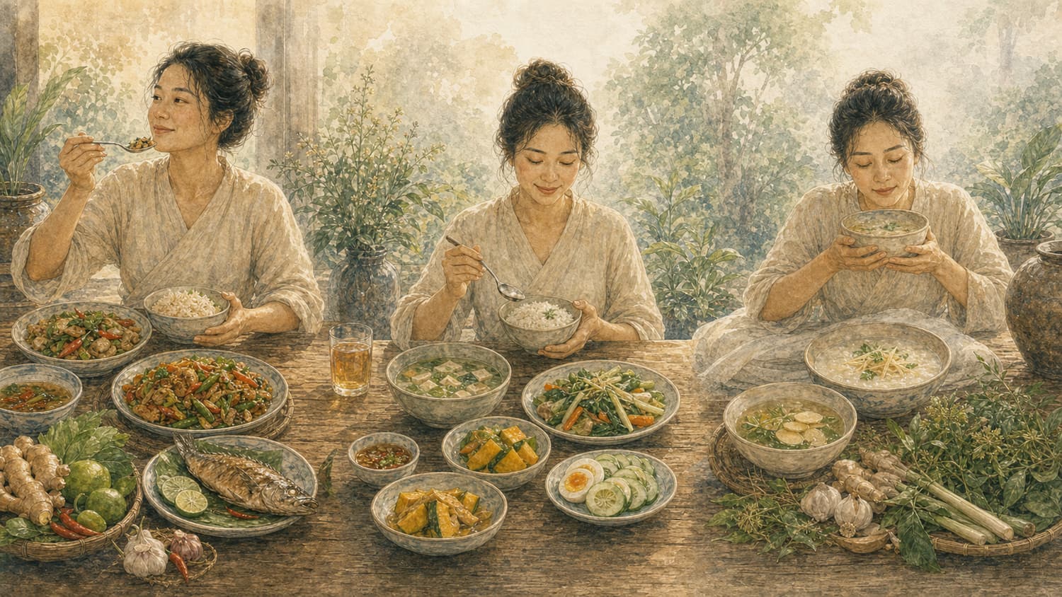 ภาพประกอบบทที่ 15 อาหารตามบาลา