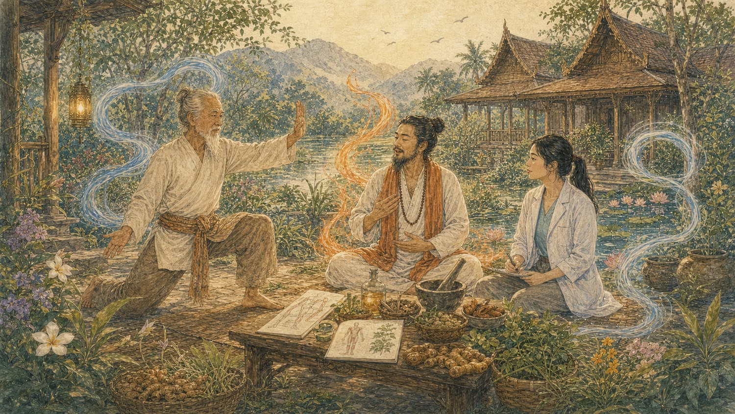 ภาพประกอบบทที่ 2 หลักการเคลื่อนไหวจาก 3 ศาสตร์