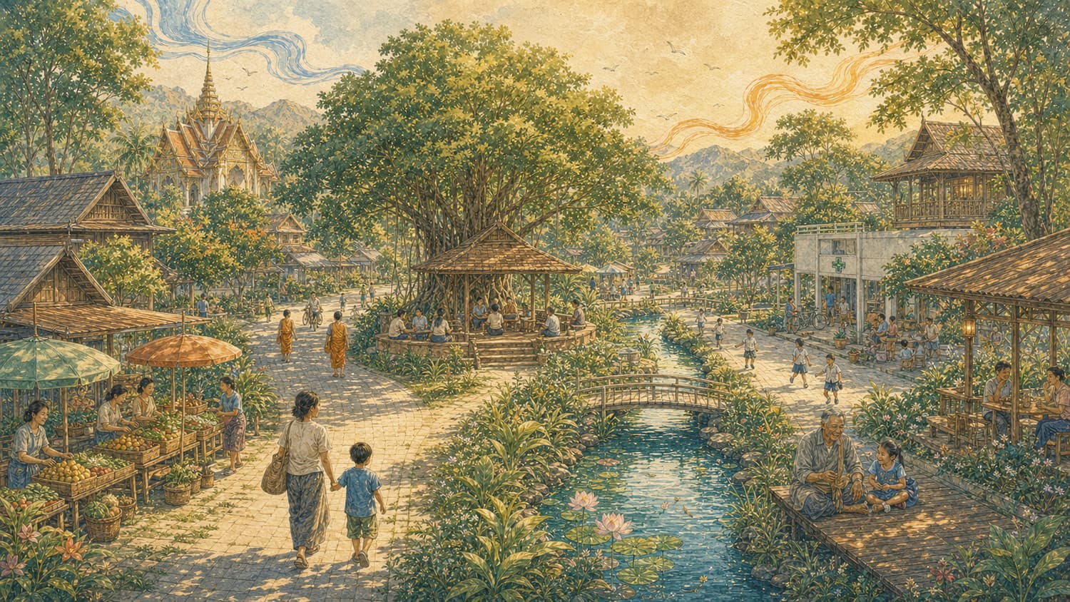 ภาพประกอบบทส่งท้าย เมืองที่ดูแลเรา