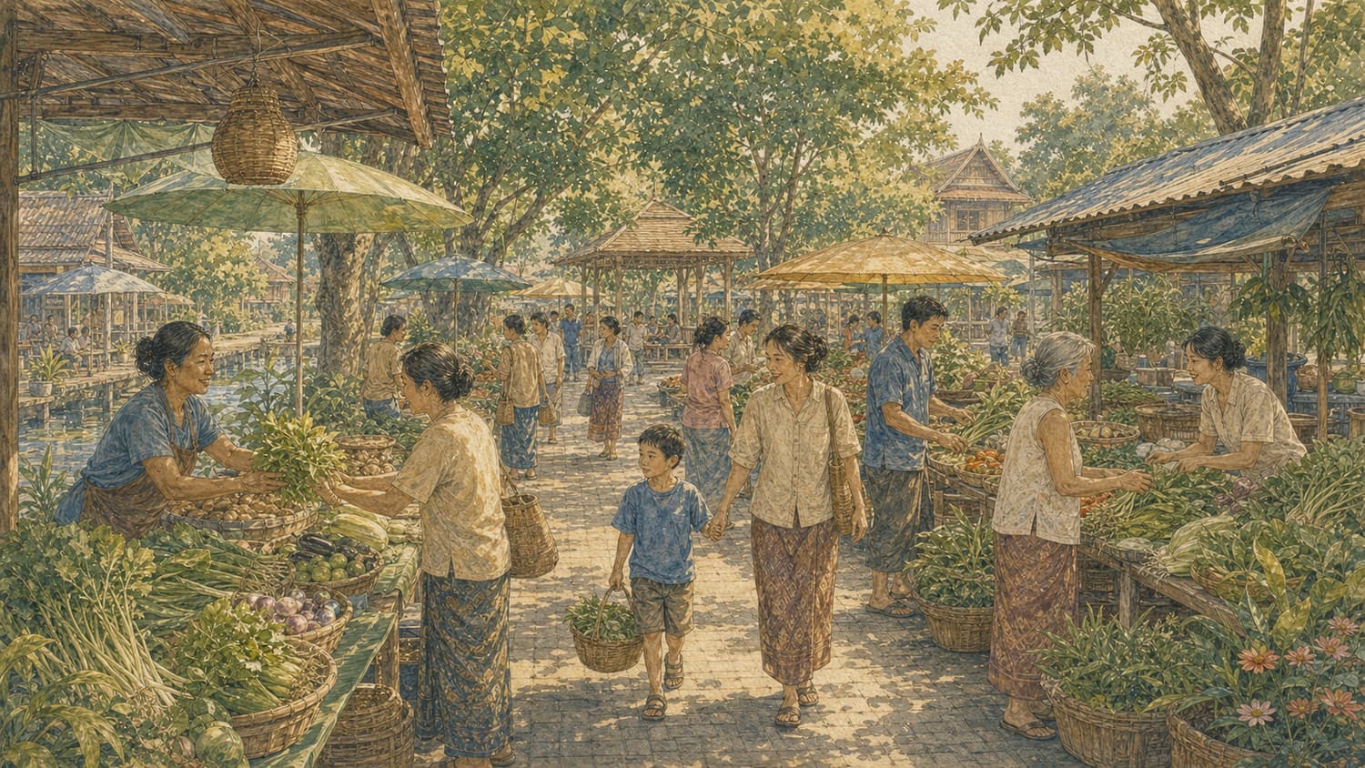 ภาพประกอบบทที่ 9 ตลาดและเศรษฐกิจชุมชน