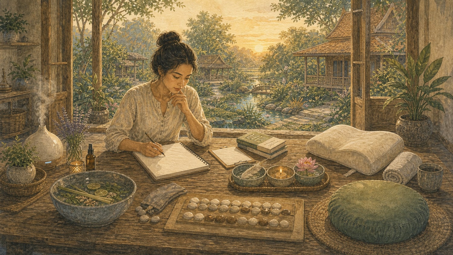 ภาพประกอบบทที่ 14 — จัดสูตรหลับดีเฉพาะตัว