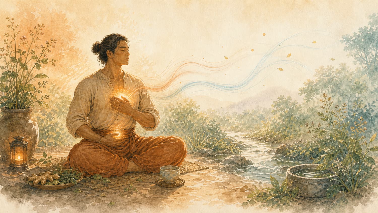 ภาพประกอบบทที่ 6 ใจกับกายเป็นธาตุเดียวกัน