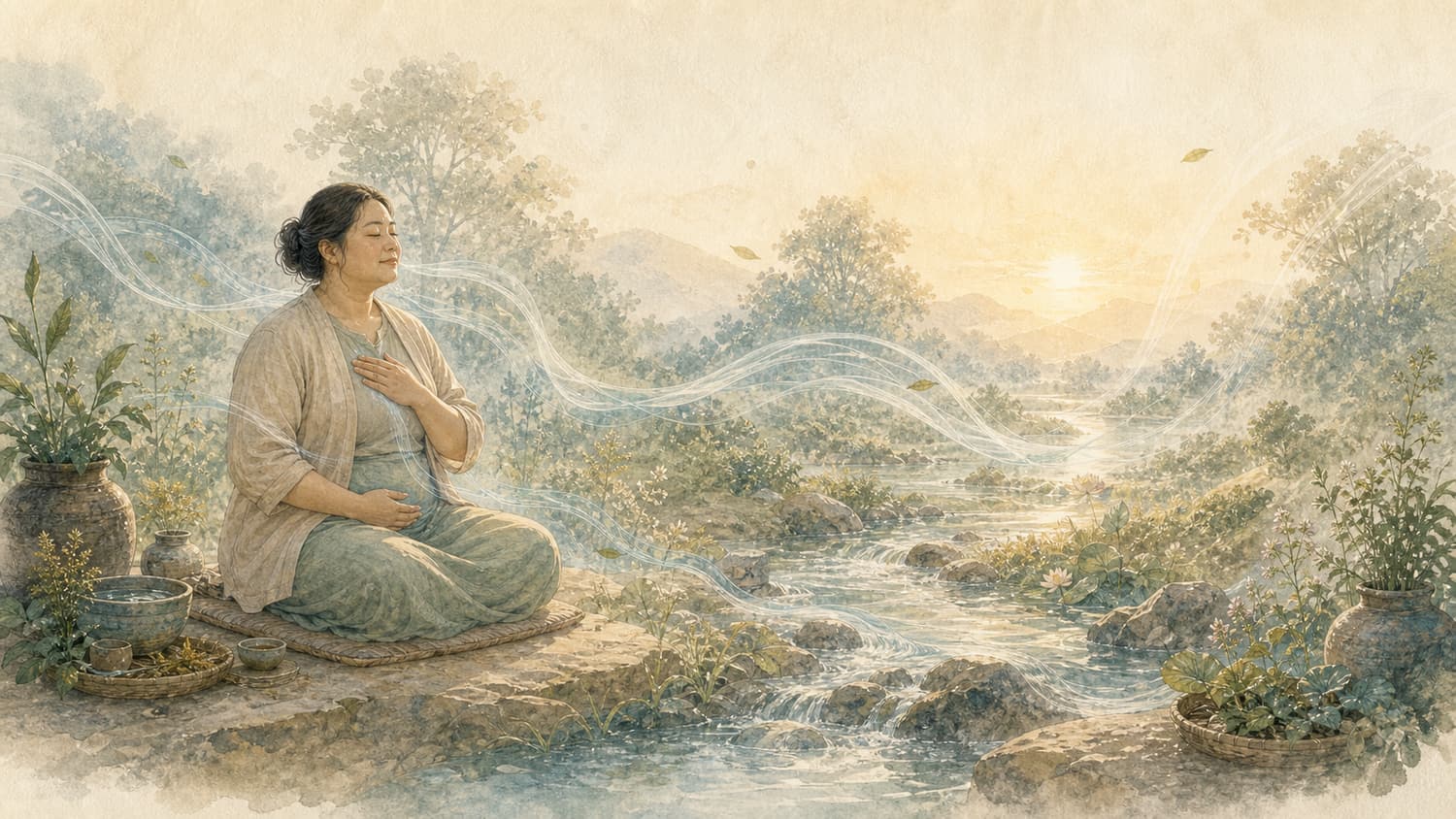 ภาพประกอบบทที่ 6 ใจกับกายเป็นธาตุเดียวกัน