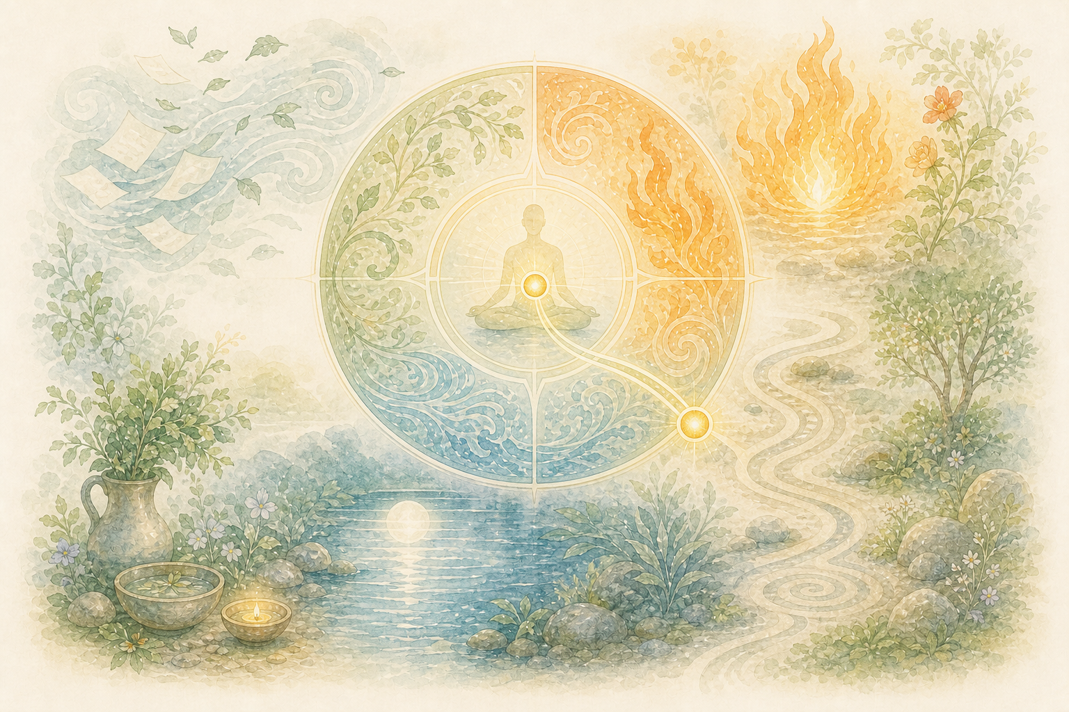 ภาพประกอบบทที่ 8 — จิตใจยามเสียสมดุล
