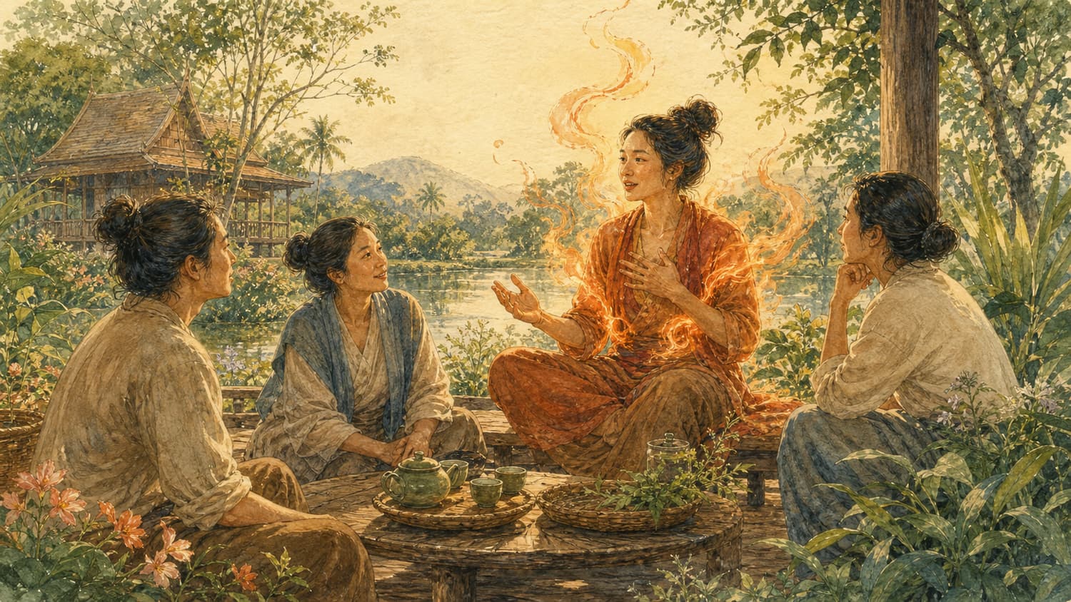 ภาพประกอบบทที่ 5 คู่มือสื่อสารกับคนธาตุไฟ