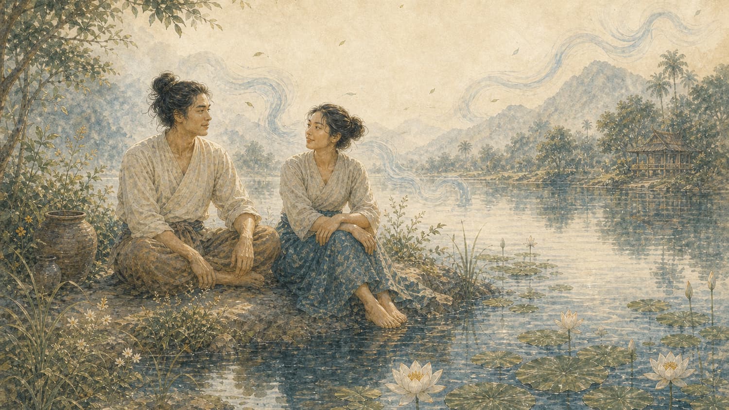 ภาพประกอบบทที่ 9 คู่น้ำ-น้ำ