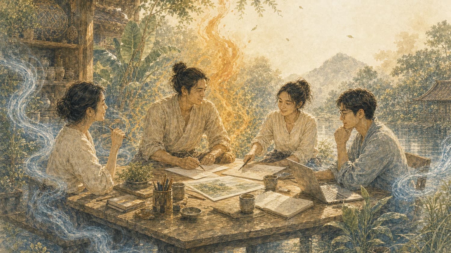 ภาพประกอบบทที่ 16 เพื่อนและที่ทำงาน