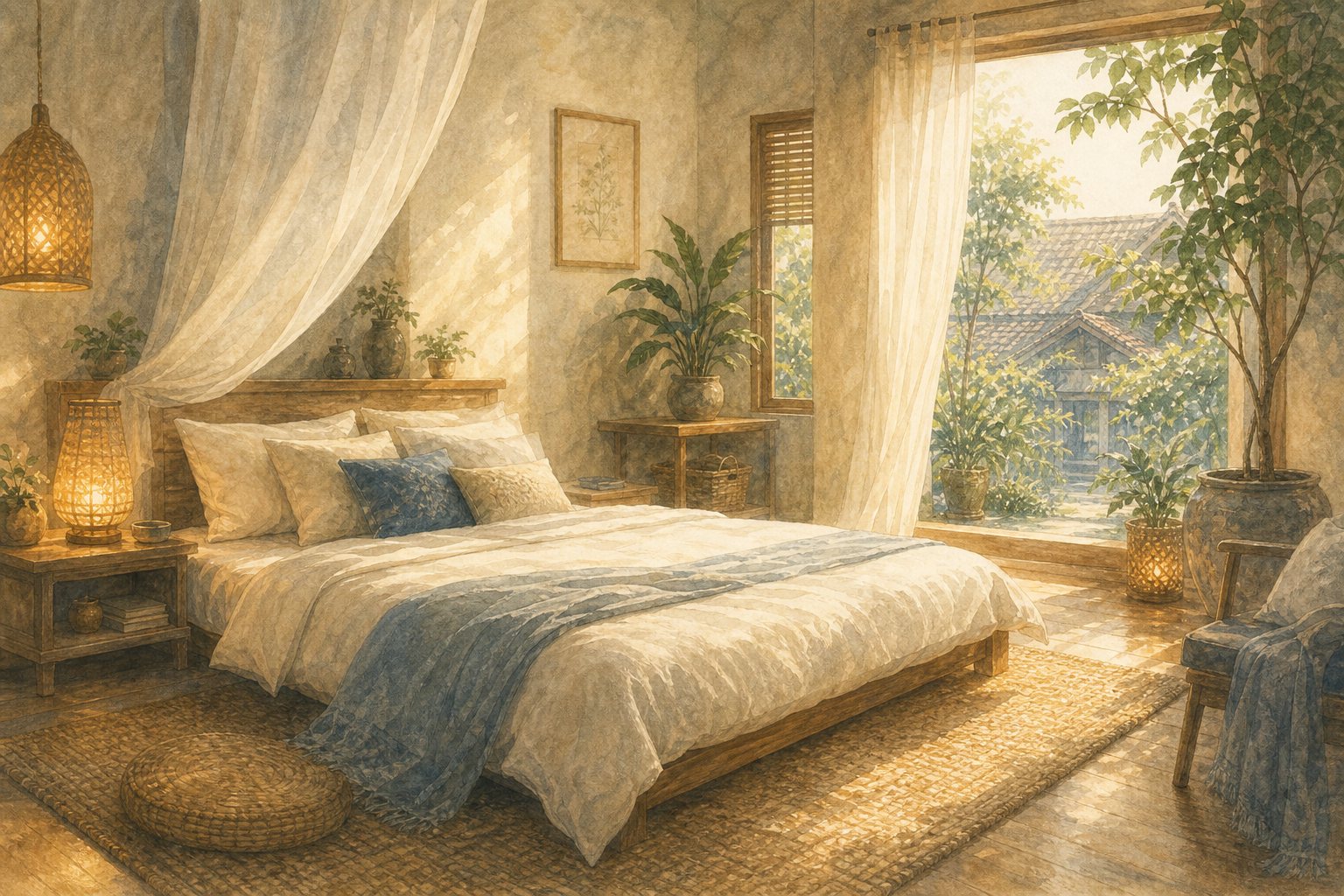 ภาพประกอบบทที่ 7 — ห้องนอน