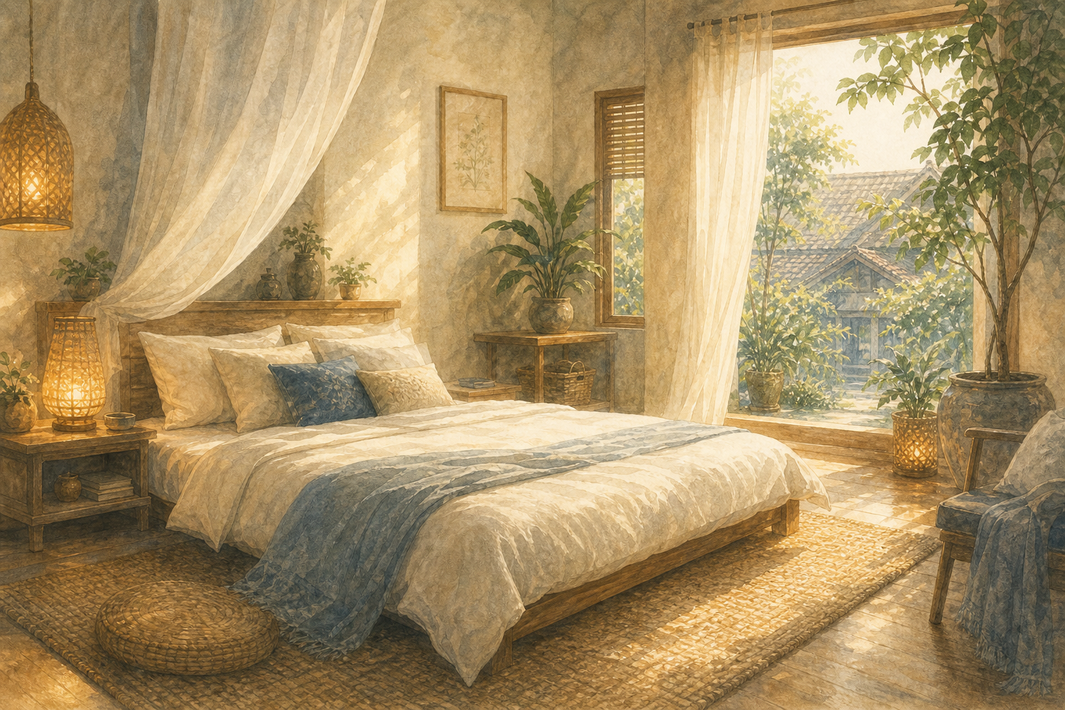 ภาพประกอบบทที่ 7 — ห้องนอน
