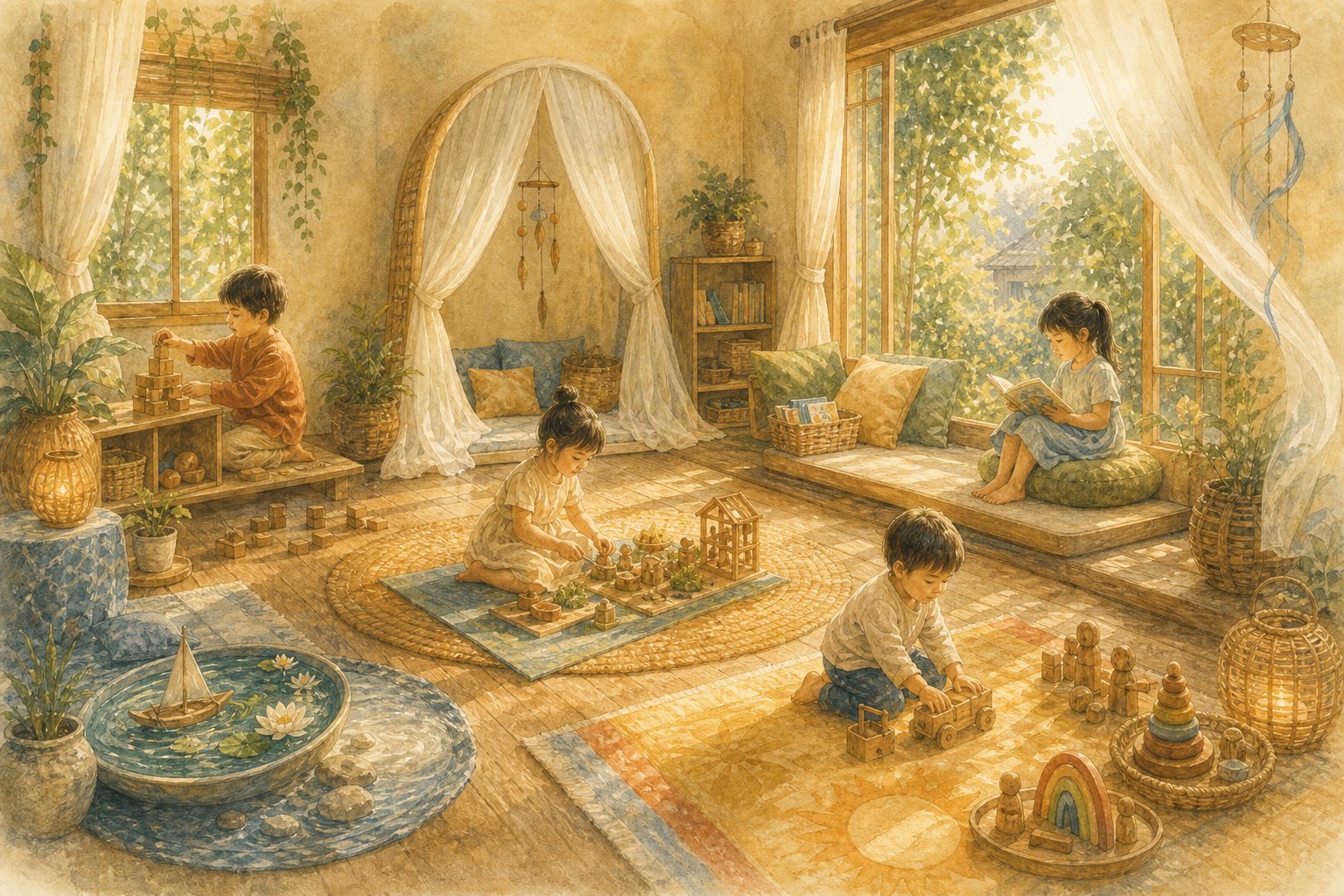 ภาพประกอบบทที่ 13 — พื้นที่ของเด็ก