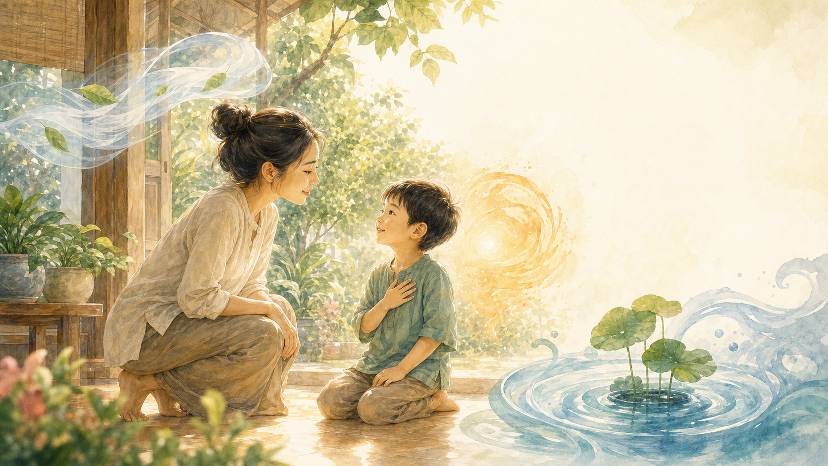 ภาพประกอบบทที่ 1 — ทำไมต้องเลี้ยงลูกตามธาตุ