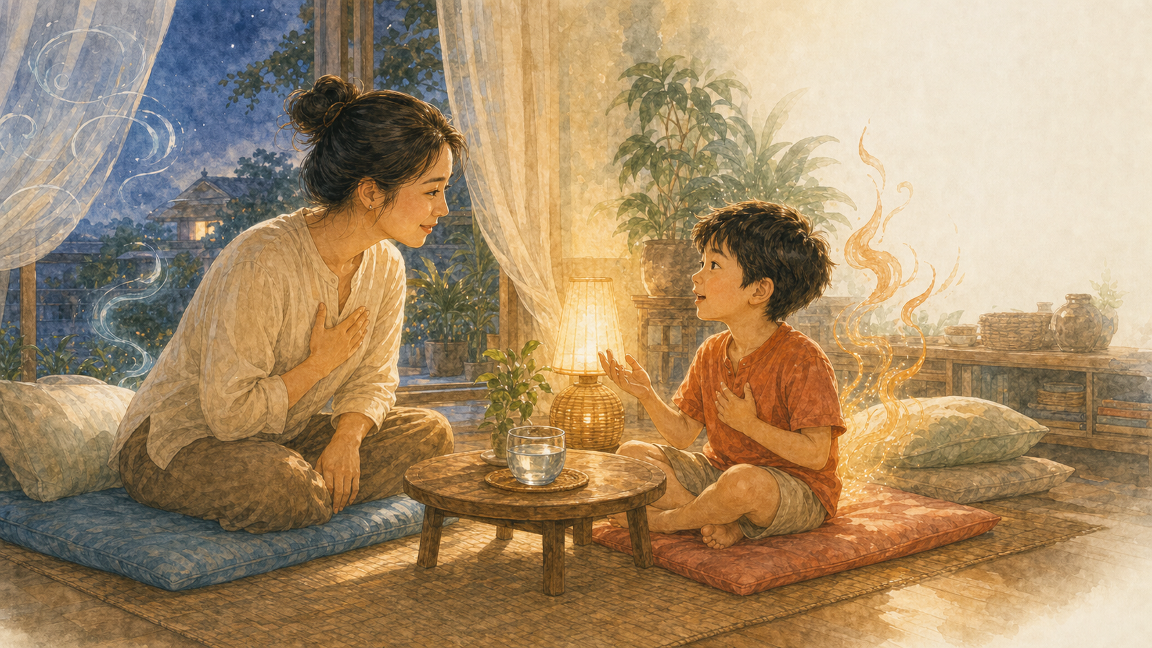 ภาพประกอบบทที่ 14 — พ่อแม่กับลูกธาตุต่างกัน