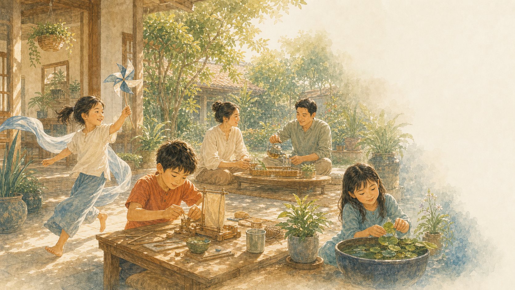 ภาพประกอบบทที่ 15 — ครอบครัวหลายธาตุ พี่น้องที่ต่างกัน