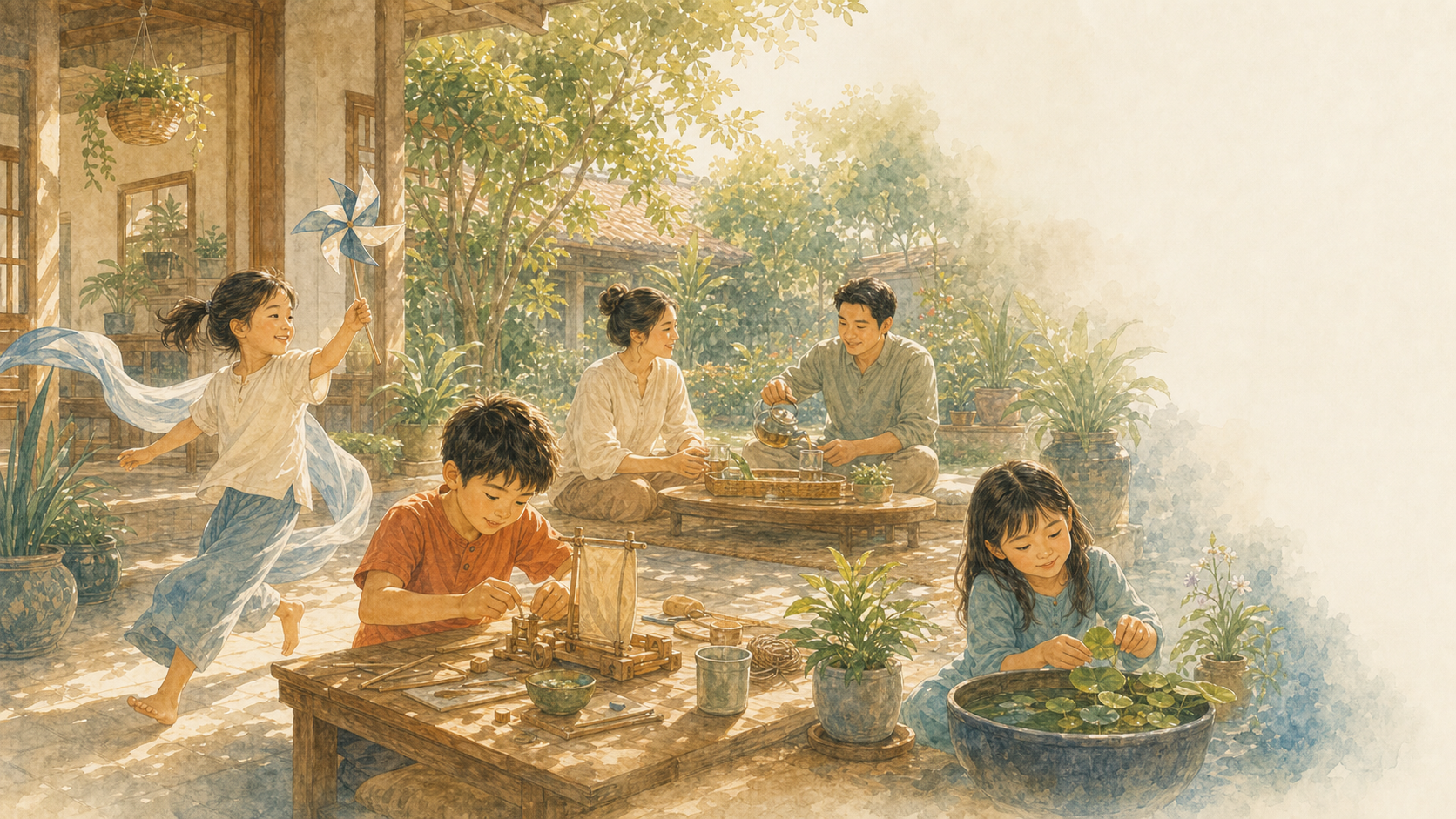 ภาพประกอบบทที่ 15 — ครอบครัวหลายธาตุ พี่น้องที่ต่างกัน